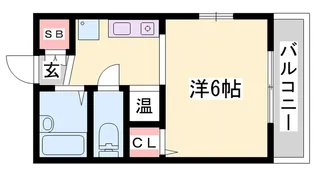 Betel(ベテル)【201号室】の間取り