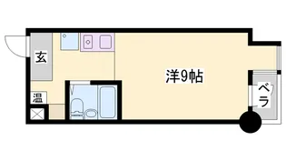 クレドール西明石3【302号室】の間取り