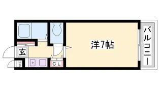 ロイヤルシャトー【105号室】の間取り