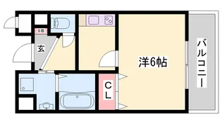 ウナ・カーサ【203号室】の間取り