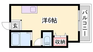 サンフォルテ神戸西【1階】の間取り
