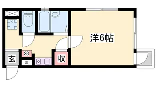 アーバンラフォーレ【4階】の間取り