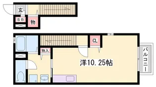 アルハンブラ【202号室】の間取り