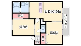 グランシャリオ【1階】の間取り