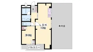 マンション朝霧3号館【214号室】の間取り