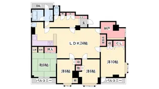 ワンダーボックス太寺【301号室】の間取り