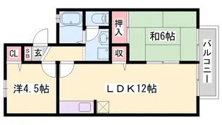 サンロード3【2階】の間取り