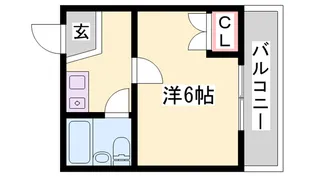 サニープラザ【302号室】の間取り