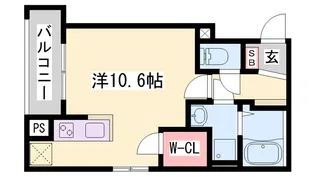 ヒカルサ神戸王塚台Ⅰ【2階】の間取り