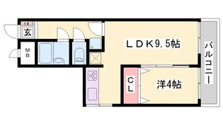 生頼第2ビル【2階】の間取り