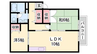 メゾン匠【1階】の間取り