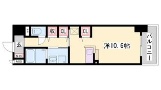 ヴィダ・アルボレス【306号室】の間取り