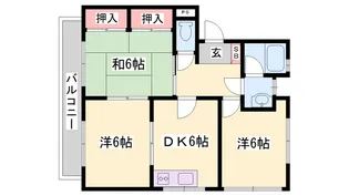 入江ビル【101号室】の間取り