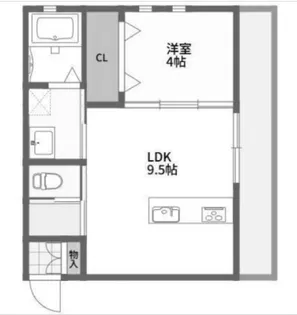 ウエスト明石【301号室】の間取り