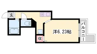 ソネヤビル【203号室】の間取り