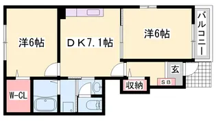 トレノ・イリーデⅡ【1階】の間取り