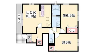 ブライトメアリーⅤ【1階】の間取り