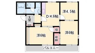 セレナ栄【201号室】の間取り