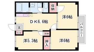 アメニティコーポ【2階】の間取り