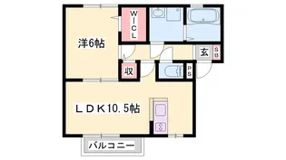 ガレリア グランデ【1階】の間取り