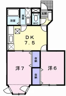 ノルテラグーナ【1階】の間取り