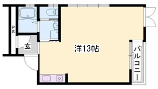 キャッスルコート南新在家【2階】の間取り