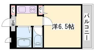 M Style【202号室】の間取り