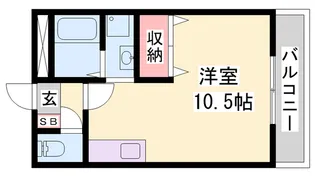 アーバンレジデンス【1階】の間取り