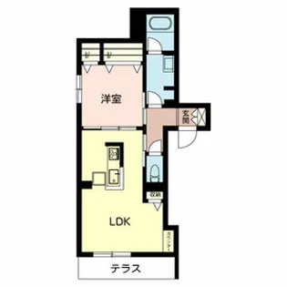 シャーメゾン姫路R【202号室】の間取り
