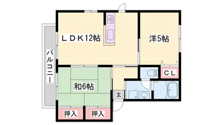 ココナッツハウスⅡ【1階】の間取り