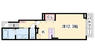 アンジェリカⅡ【1階】の間取り