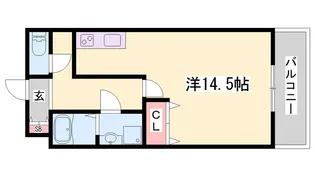 Capital.i姫路【5階】の間取り