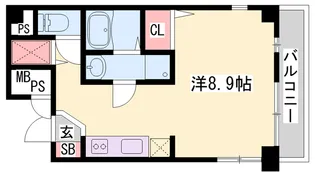 サクシード姫路駅南【1階】の間取り