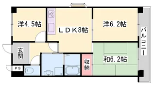 エンジェル尾上【2階】の間取り