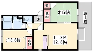 プレミールⅠ棟【1階】の間取り