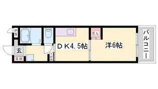 カサグランデモモ【2階】の間取り