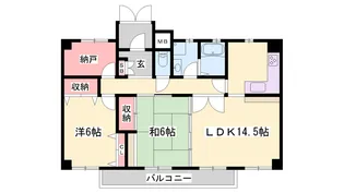 フィールトレイン【5階】の間取り