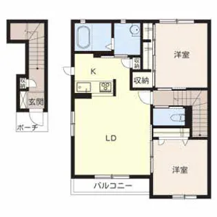 メゾン壽【2階】の間取り