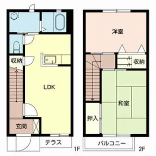 JAメゾンしばまち【B109号室】の間取り