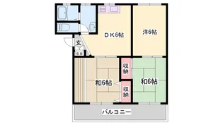 旭マンション【202号室】の間取り