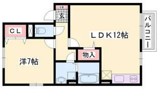 グレイス【1階】の間取り