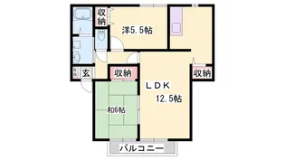 サニーハウス吉田【2階】の間取り