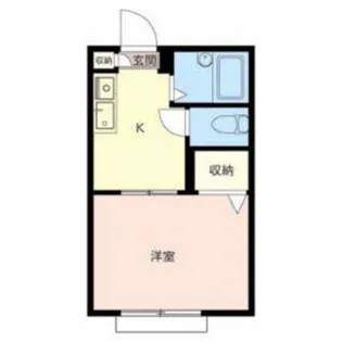 加東市上中(カンパーニュ森本2)【202号室】の間取り