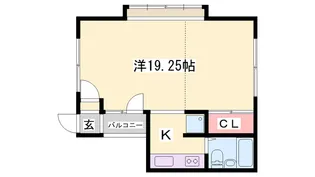 大昌ハイツ【2F号室】の間取り