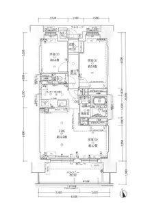 ワコーレ姫路城巽ガーデンズ【402号室】の間取り