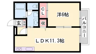MYシャルム【1階】の間取り