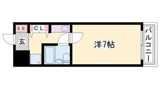 さくらコーポアビックス【3階】の間取り