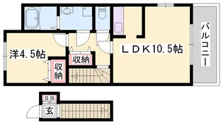 くるり【2階】の間取り