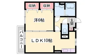 モナリエ宮【1階】の間取り
