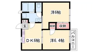 シャルマン101【205号室】の間取り
